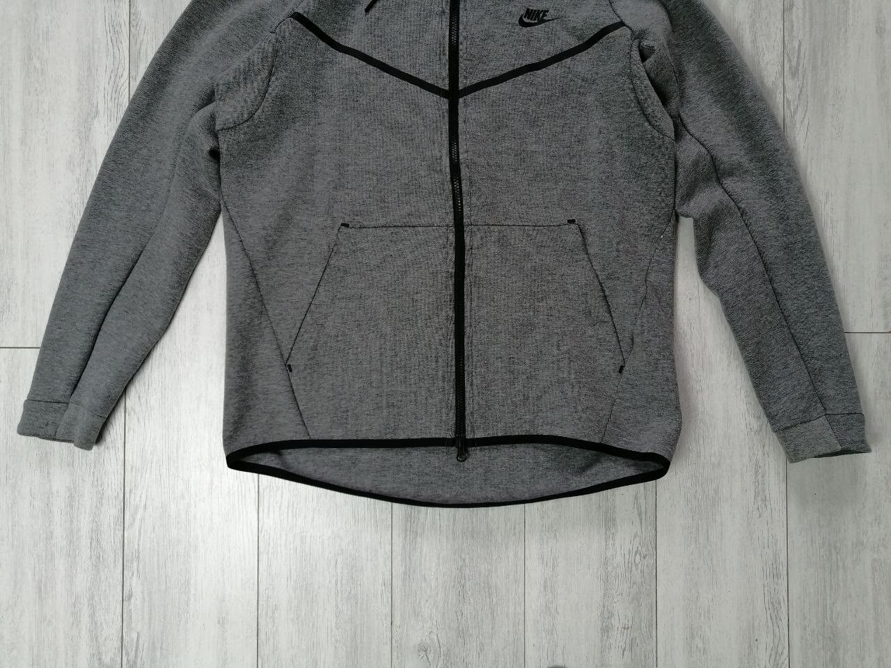 Nike Grey Nike Tech Fleece Hoodie Size L Size US L / EU 52-54 / 3 - 3 Thumbnail