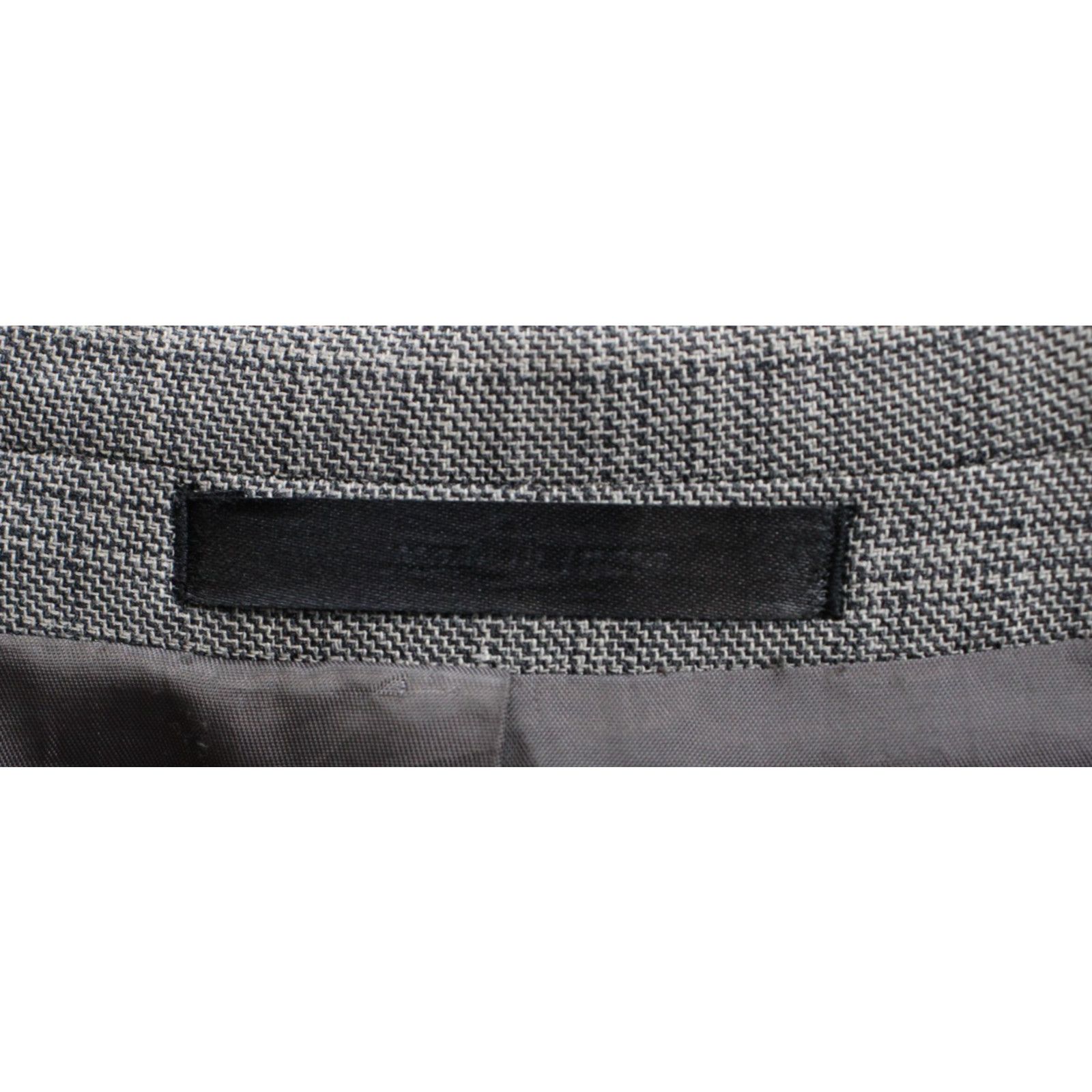 Lauren Ralph Lauren Lauren Ralph Lauren Blazer Mens 44R Gray Plaid Wool and Silk Size 44R - 4 Thumbnail