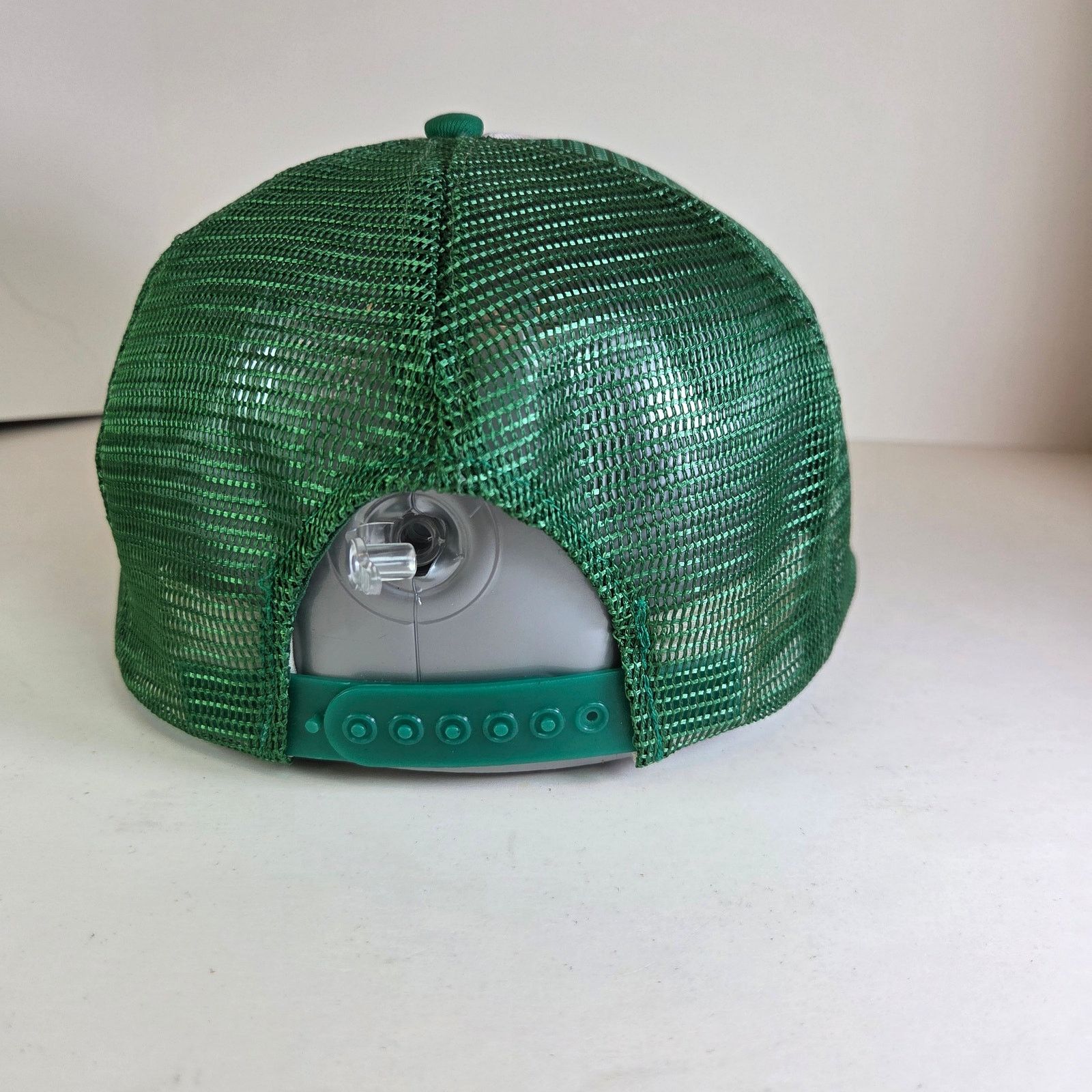 Other Vintage The Cricket Trucker Hat Rock Creek MN Green White Size ONE SIZE - 3 Thumbnail