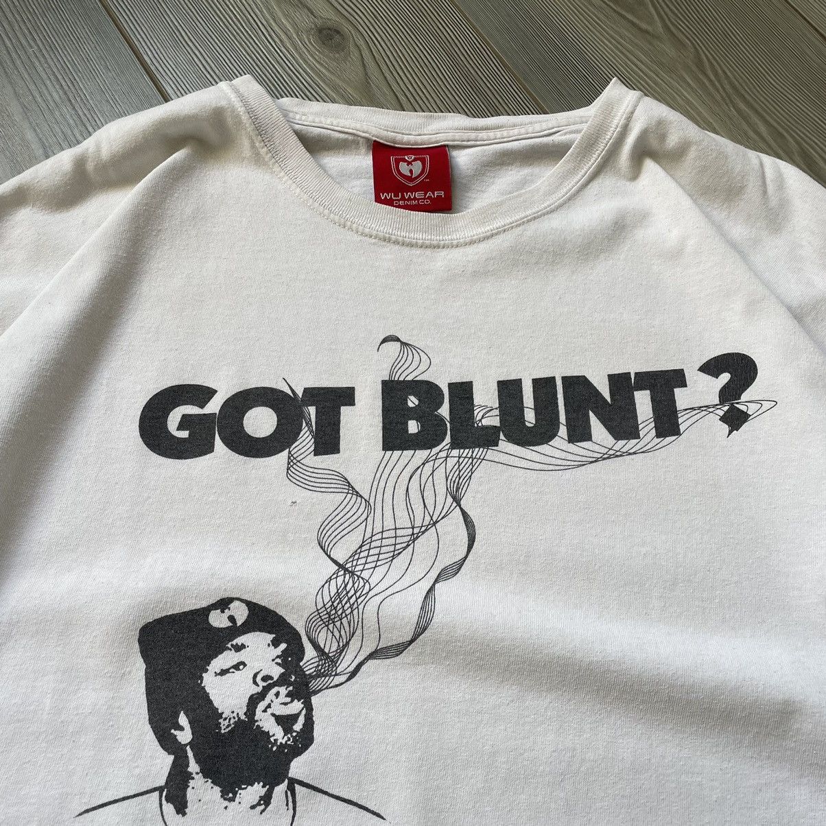 Vintage × Wu-Tang Clan Vintage Wu Wear Wu Tang Clan “ Got Blunt?” T Shirt Size US XXL / EU 58 / 5 - 5 Thumbnail