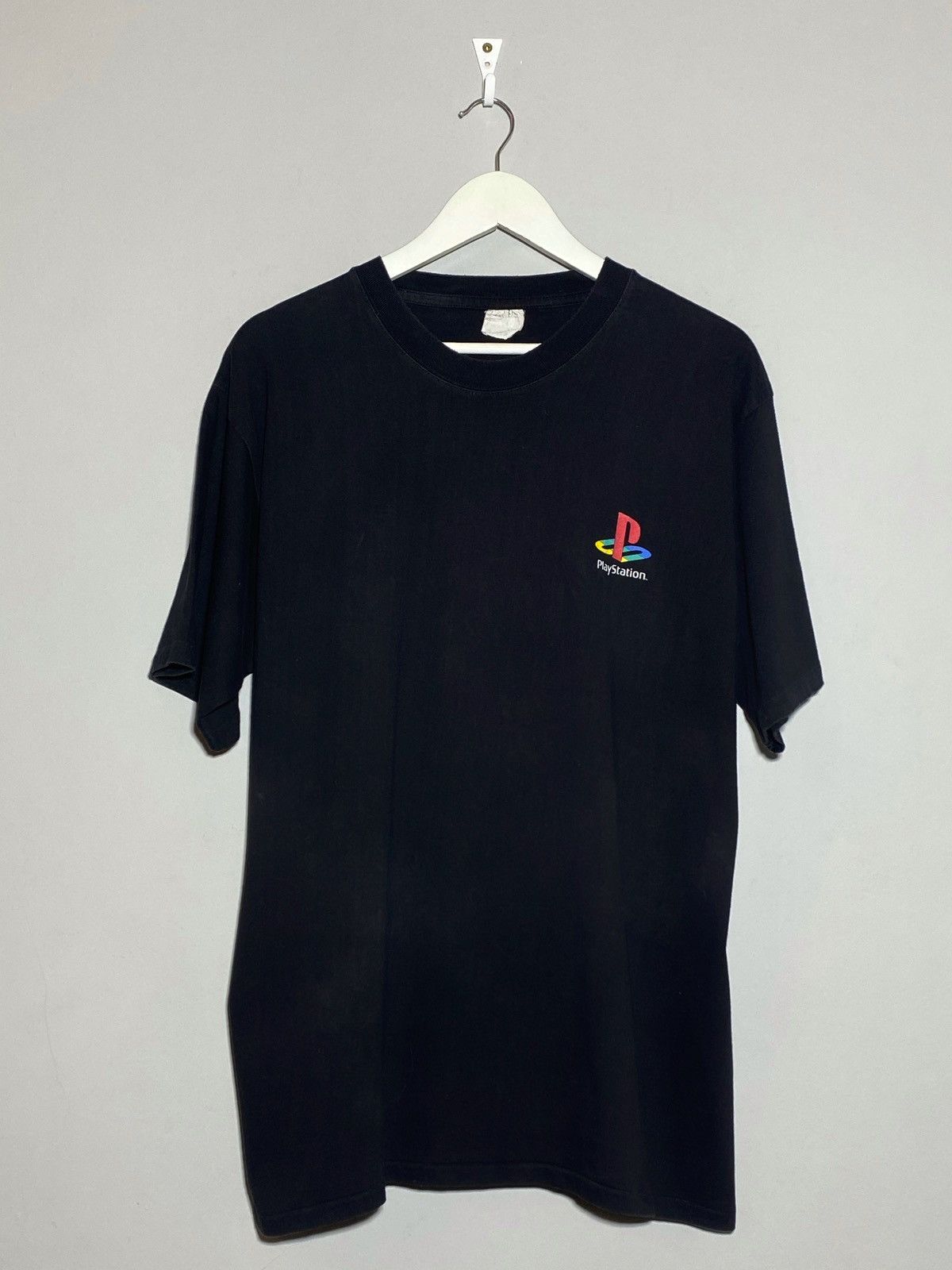 Vintage 90s PlayStation Logo Gaming Promo Single Stitch Tee