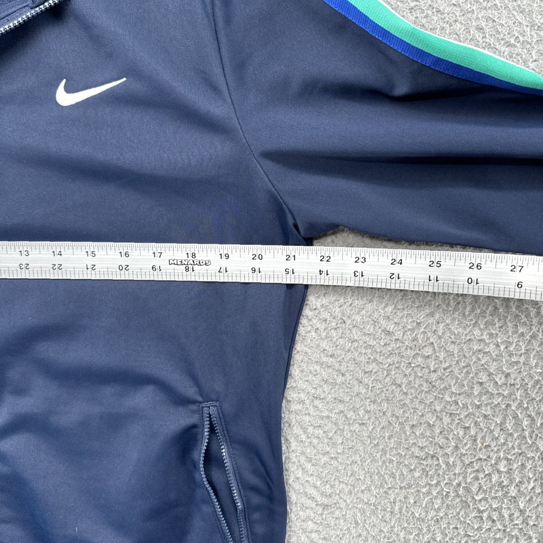 Nike Nike Training Full Zip Track Jacket Women's XL Blue Pockets 613658-451 Size XL / US 12-14 / IT 48-50 - 4 Thumbnail