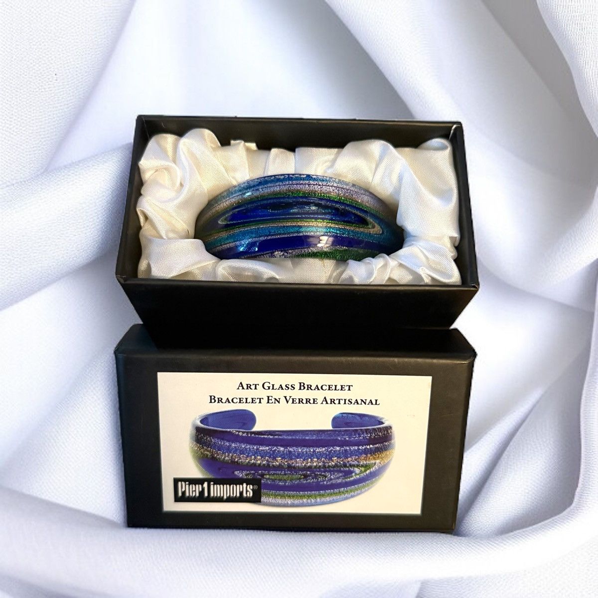 Other Pier 1 Art glass cuff bracelet Size ONE SIZE - 2 Thumbnail