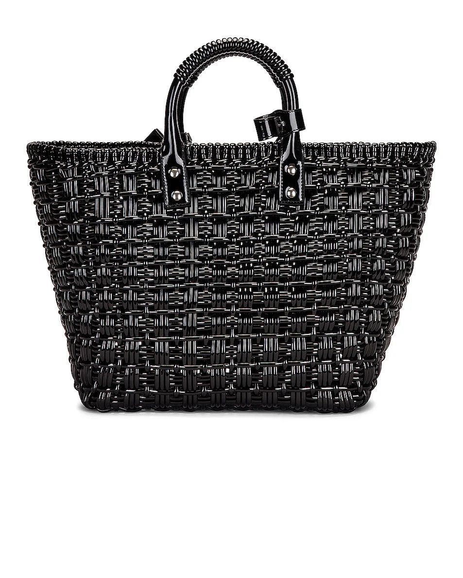 Balenciaga o1y0625 Size : OS / Basket Bag in Black Size ONE SIZE - 6 Thumbnail