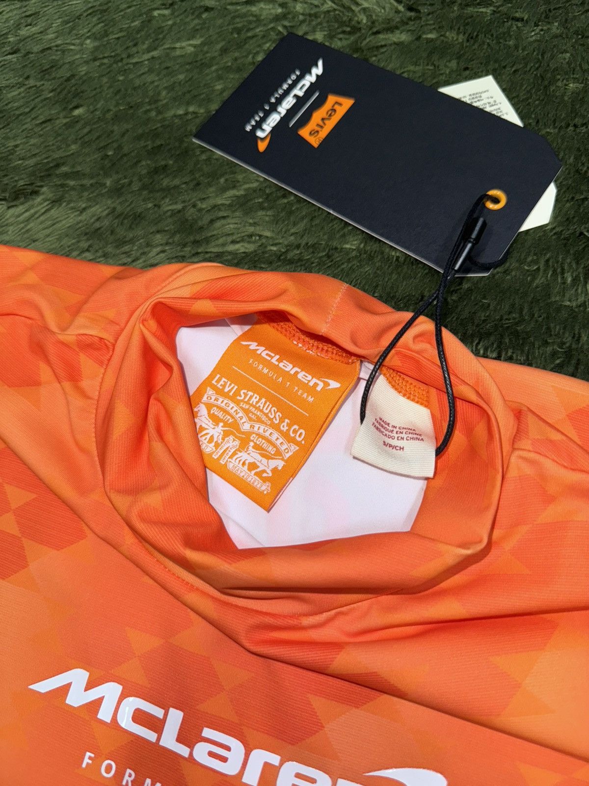 Levi's [S] levis x McLaren F1 collaboration second skin top orange Size S / US 4 / IT 40 - 3 Thumbnail