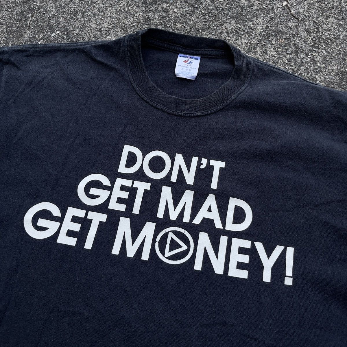 Rap Tees × Sean John × Vintage Vintage Y2K DONT GET MAD GET MONEY PRESS PLAY SEAN JOHN Size US XL / EU 56 / 4 - 2 Thumbnail