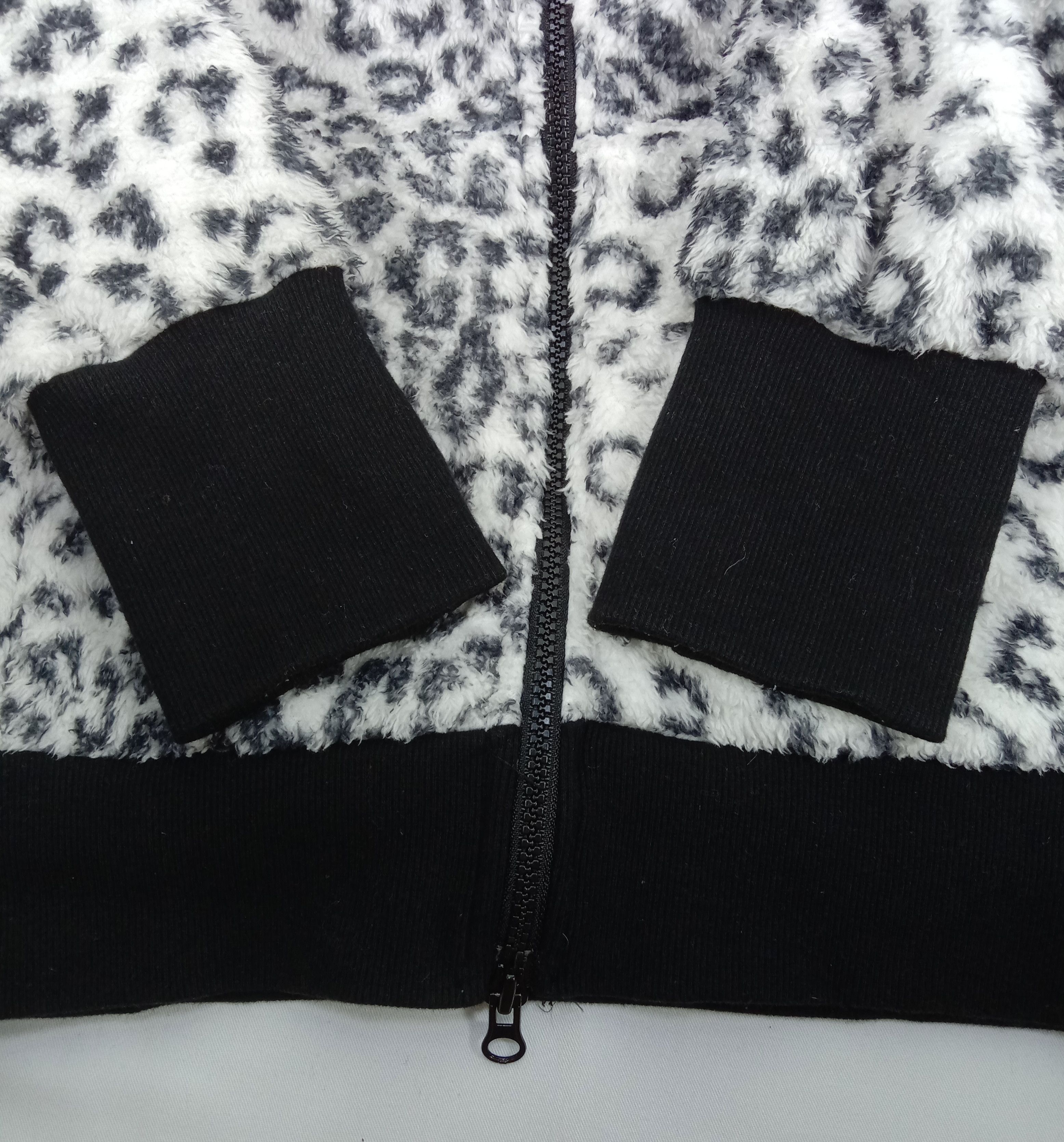 Japanese Brand Vintage Roshell Zipper Hoodie Fleece Sweatshirt Size M / US 6-8 / IT 42-44 - 6 Thumbnail