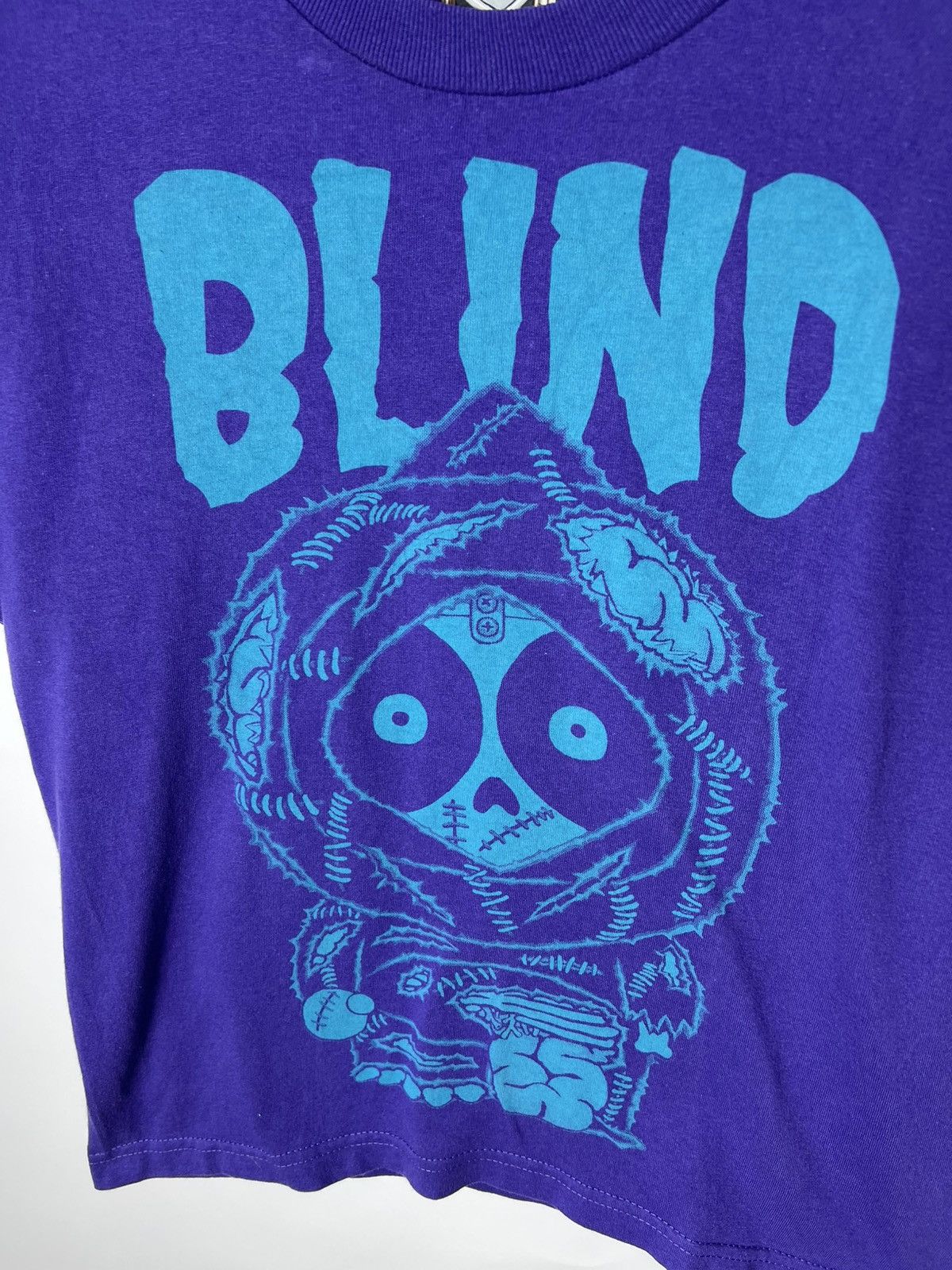 Blind Skateboards Vintage rare streetwear y2k sk8 Blind Skateboards T-shirt Size US XS / EU 42 / 0 - 2 Thumbnail
