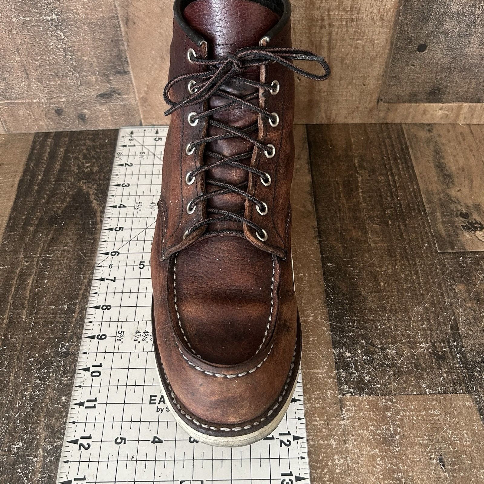 Red Wing Red Wing Heritage 8138 Briar Slick Moc Toe Boots Mens 11.5 D Size US 11.5 / EU 44-45 - 5 Thumbnail