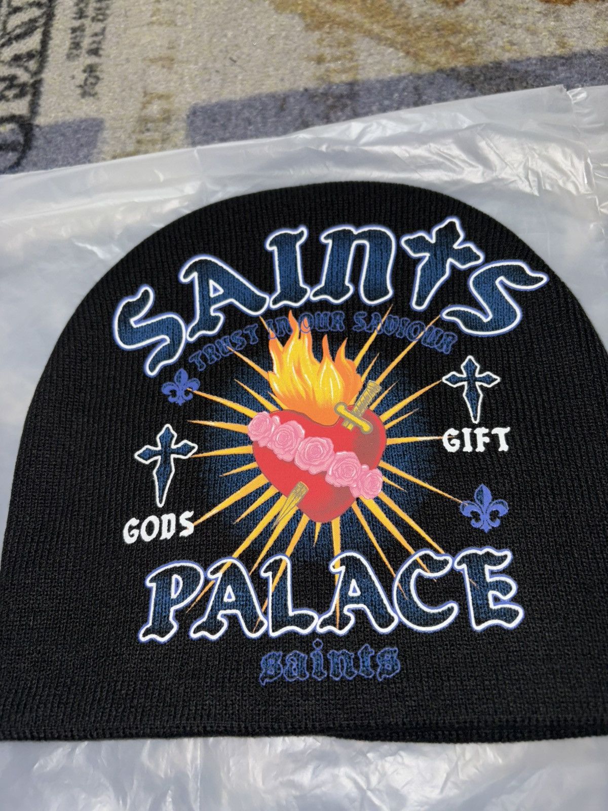 Palace Palace Gods Gift Nein Cuff Beanie Size ONE SIZE - 2 Thumbnail