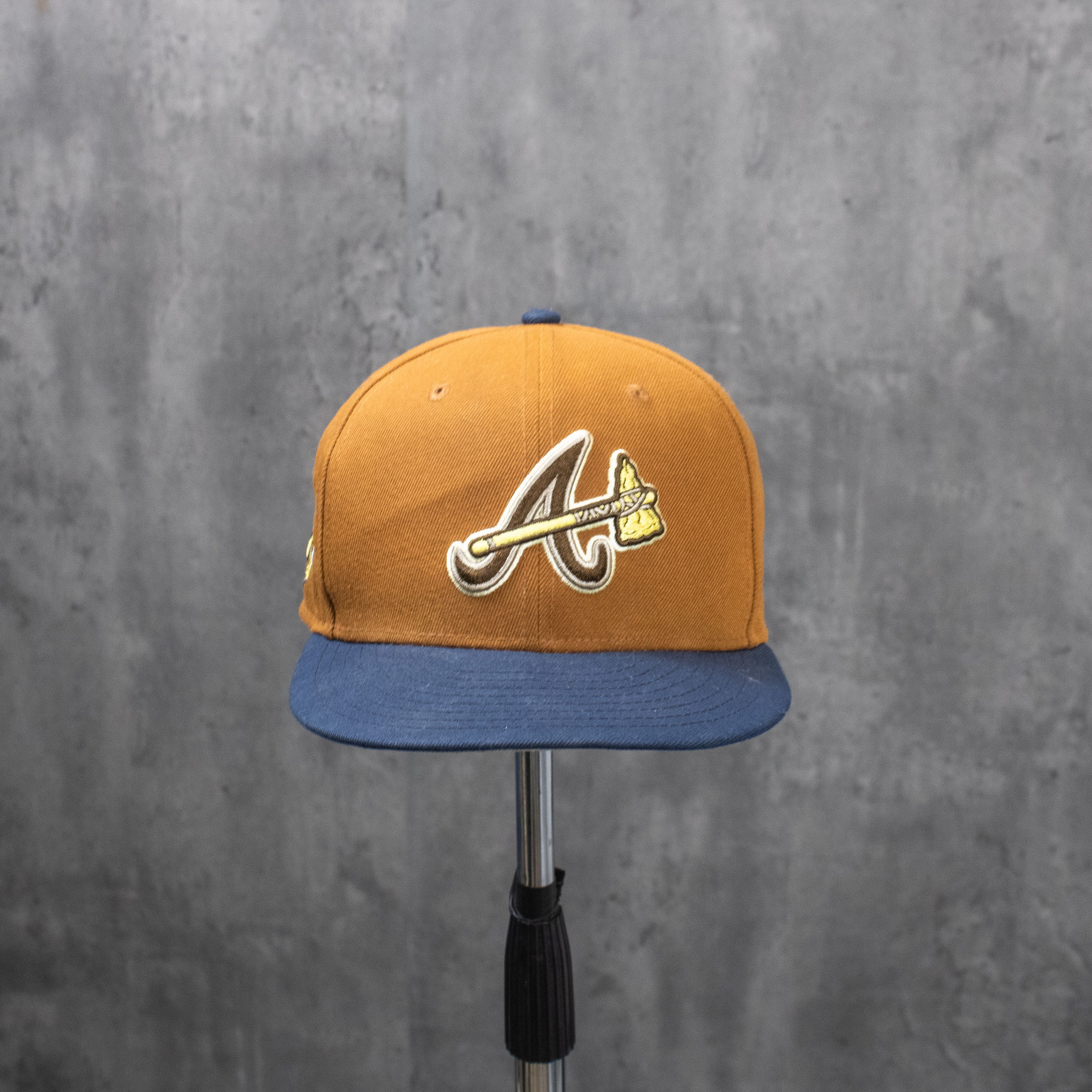 New Era New Era Atlanta Braves 1995 World Series 7 1/8 Fitted Hat Size ONE SIZE - 1 Thumbnail