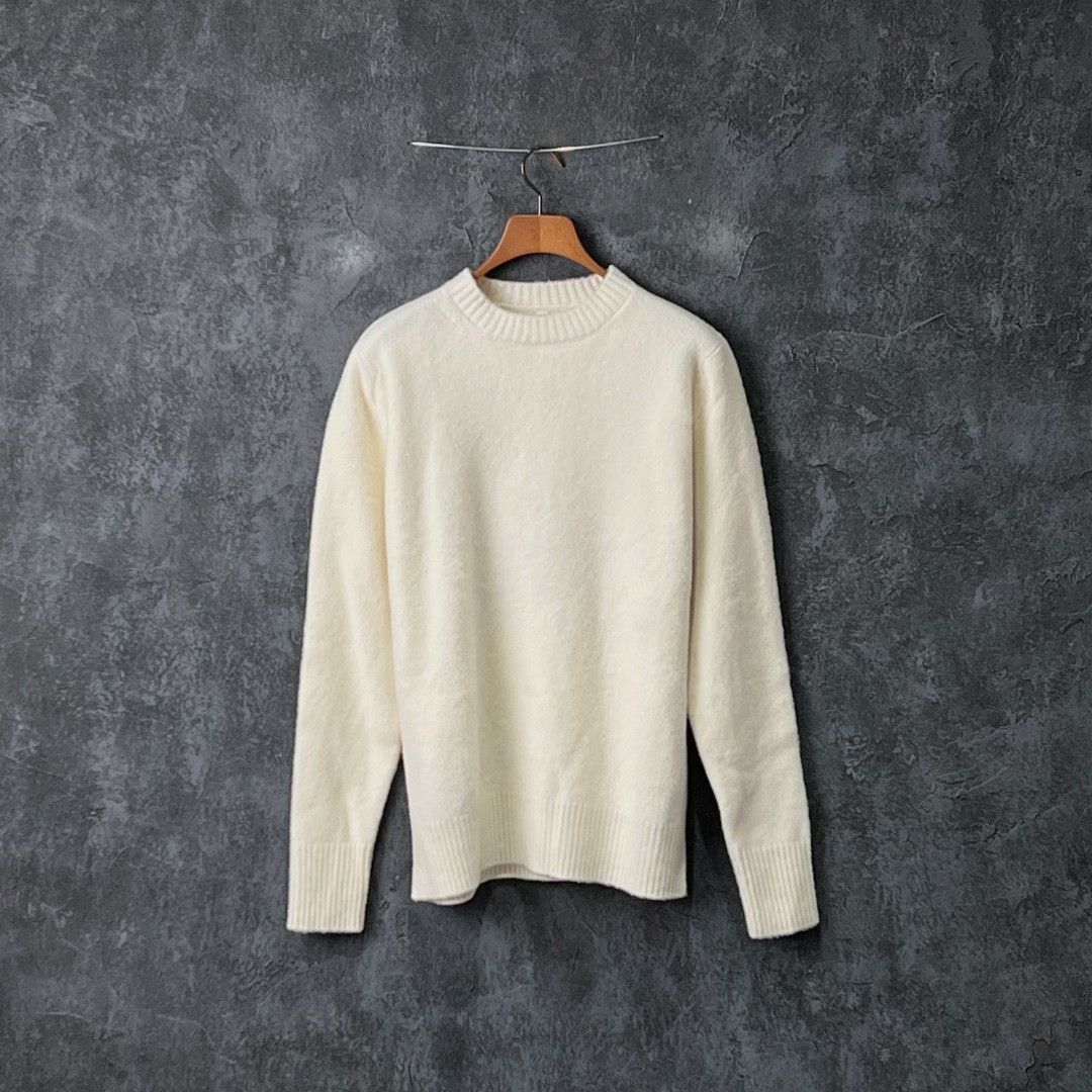 OAMC OAMC Wool White Sweater s Men Size US S / EU 44-46 / 1 - 1 Thumbnail