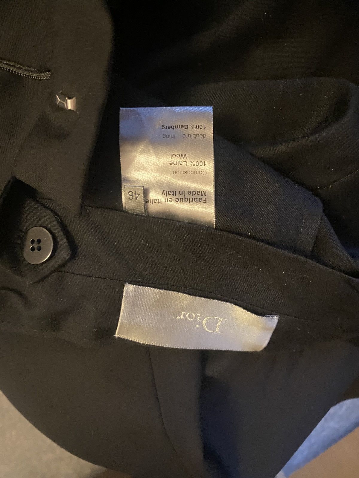Dior Dior Homme two button slim suit Size 46R - 7 Thumbnail