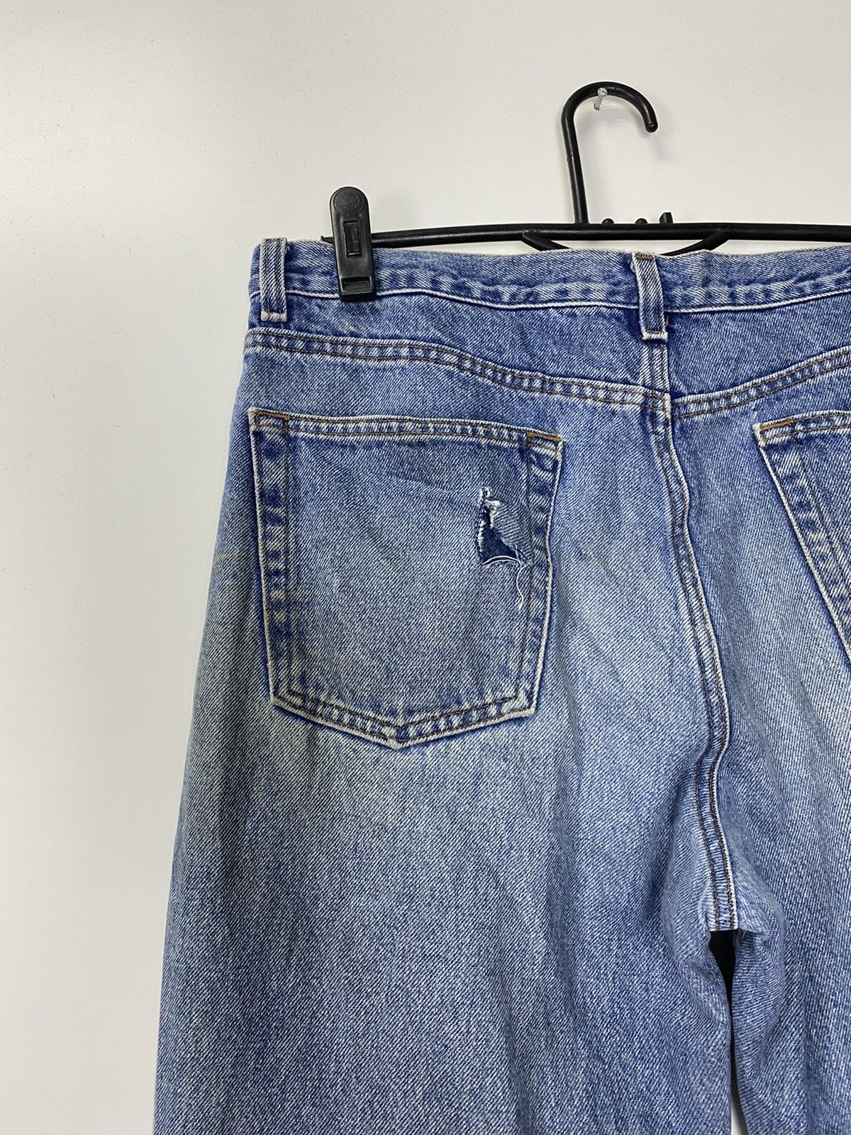 Japanese Brand × Vintage Threestar Denim Size US 34 / EU 50 - 14 Thumbnail
