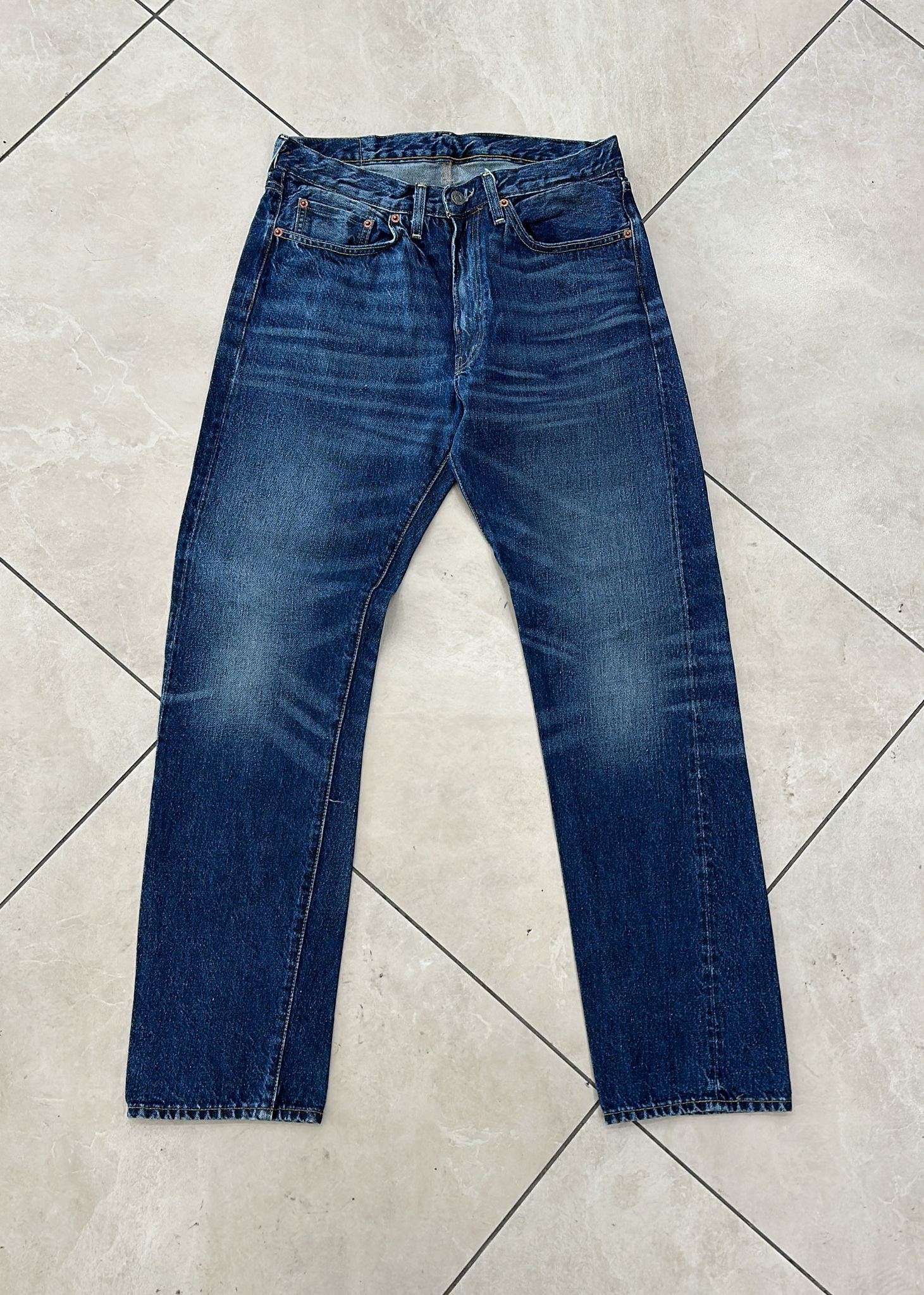 Levi's Vintage Clothing LVC Levi's Vintage Clothing 1954 501XX BigE Selvedge Jeans Size US 32 / EU 48 - 1 Thumbnail
