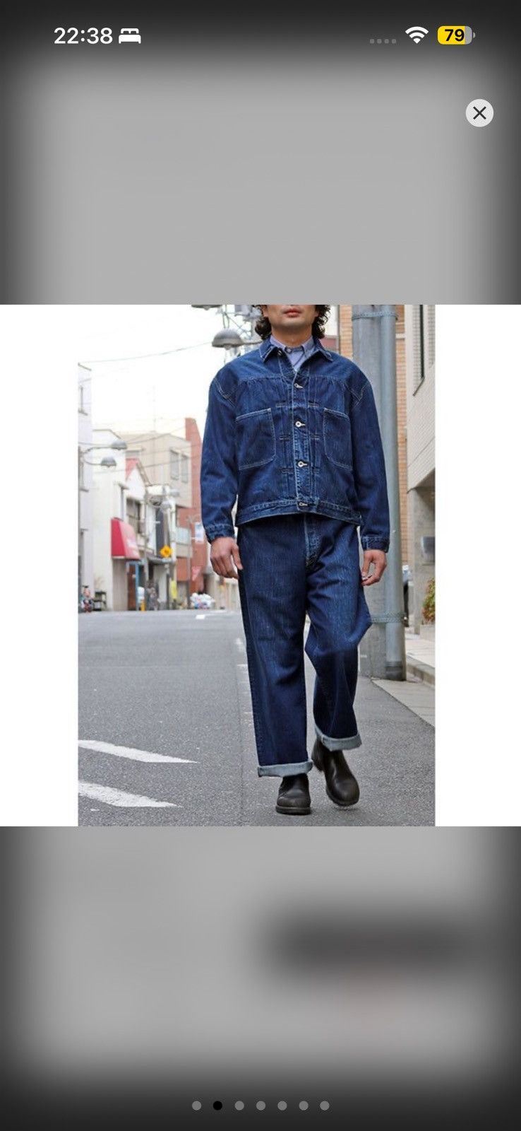 Porter Classic Vintage Porter Classic Steinbeck Denim Size US 33 - 3 Thumbnail