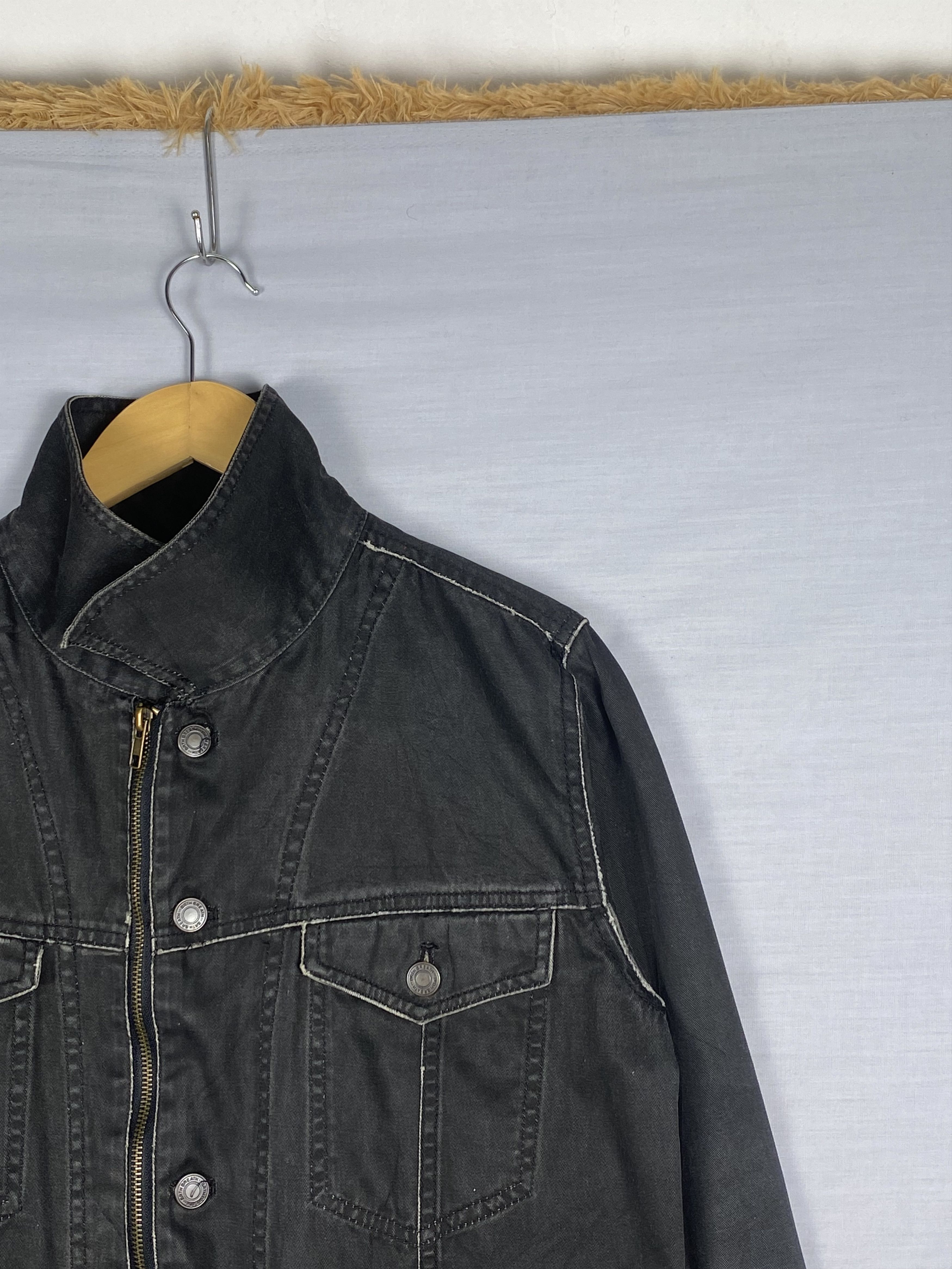 Japanese Brand Vintage Japanese Multi Pocket Plain Canvas Jacket Size US S / EU 44-46 / 1 - 2 Thumbnail