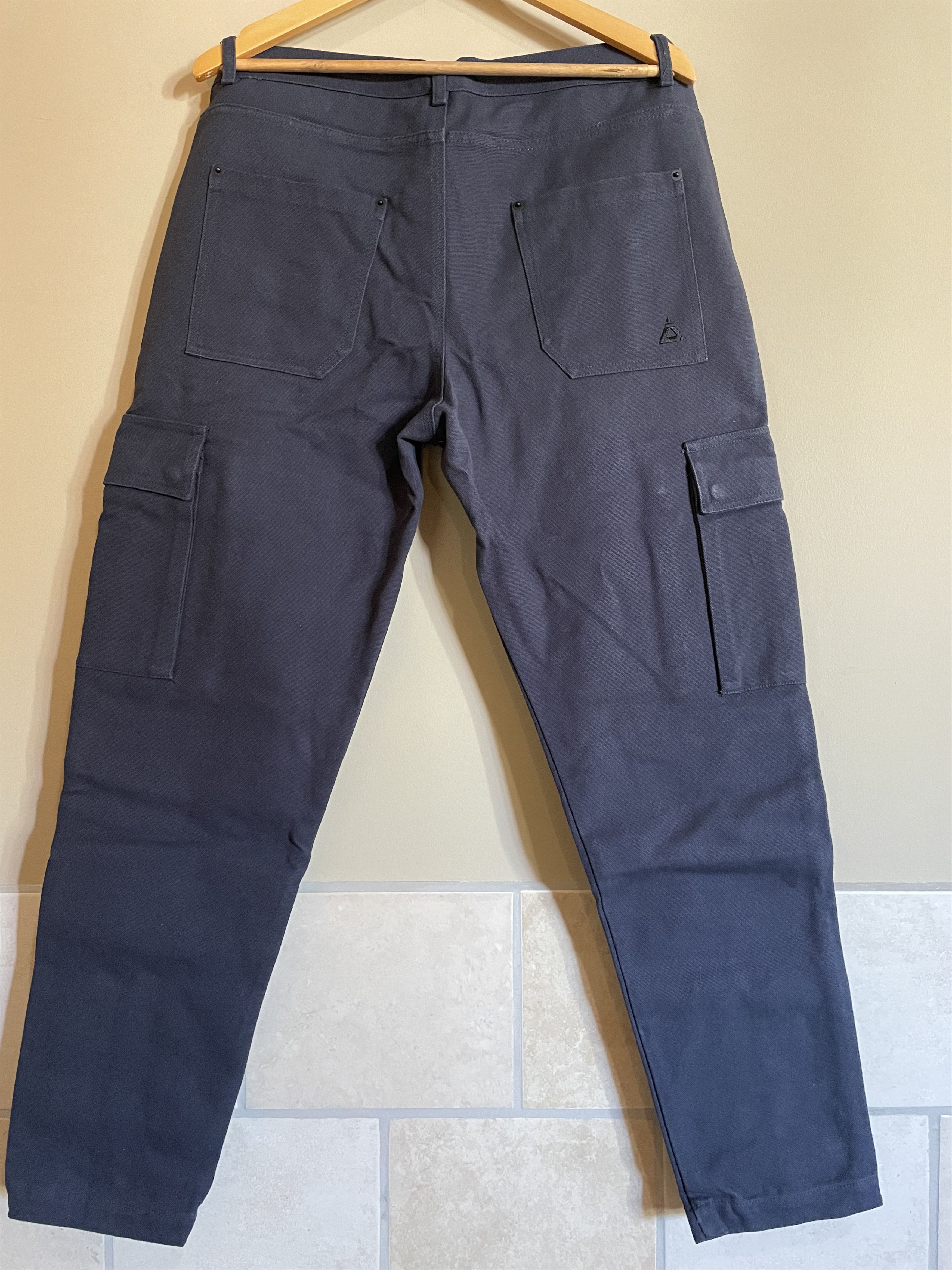 Control Sector Control Sector Blue Canvas Cargo Pants, Men's Large, NWOT Size US 36 / EU 52 - 2 Thumbnail