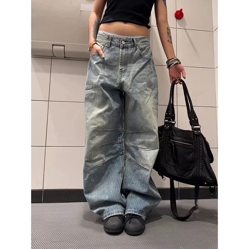 Japanese Brand × Vintage Vintage Y2K Washed Jeans Size 32" / US 10 / IT 46 - 2 Thumbnail