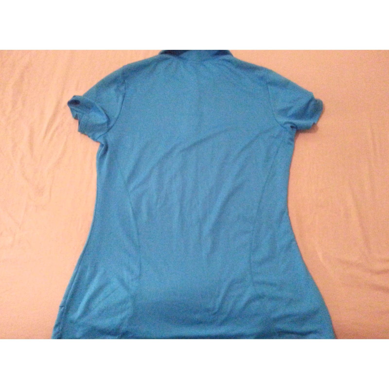 Under Armour Womens Under Armour Polo Shirt M Medium Blue Athletic Polo Shirt Women’s Athletic Blouse Size M / US 6-8 / IT 42-44 - 2 Thumbnail