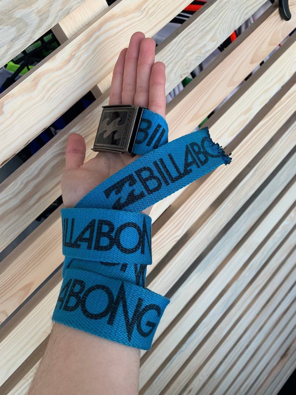 Billabong × Vintage Vintage Belt Billabong Archival Blue Y2k Style Size ONE SIZE - 3 Thumbnail