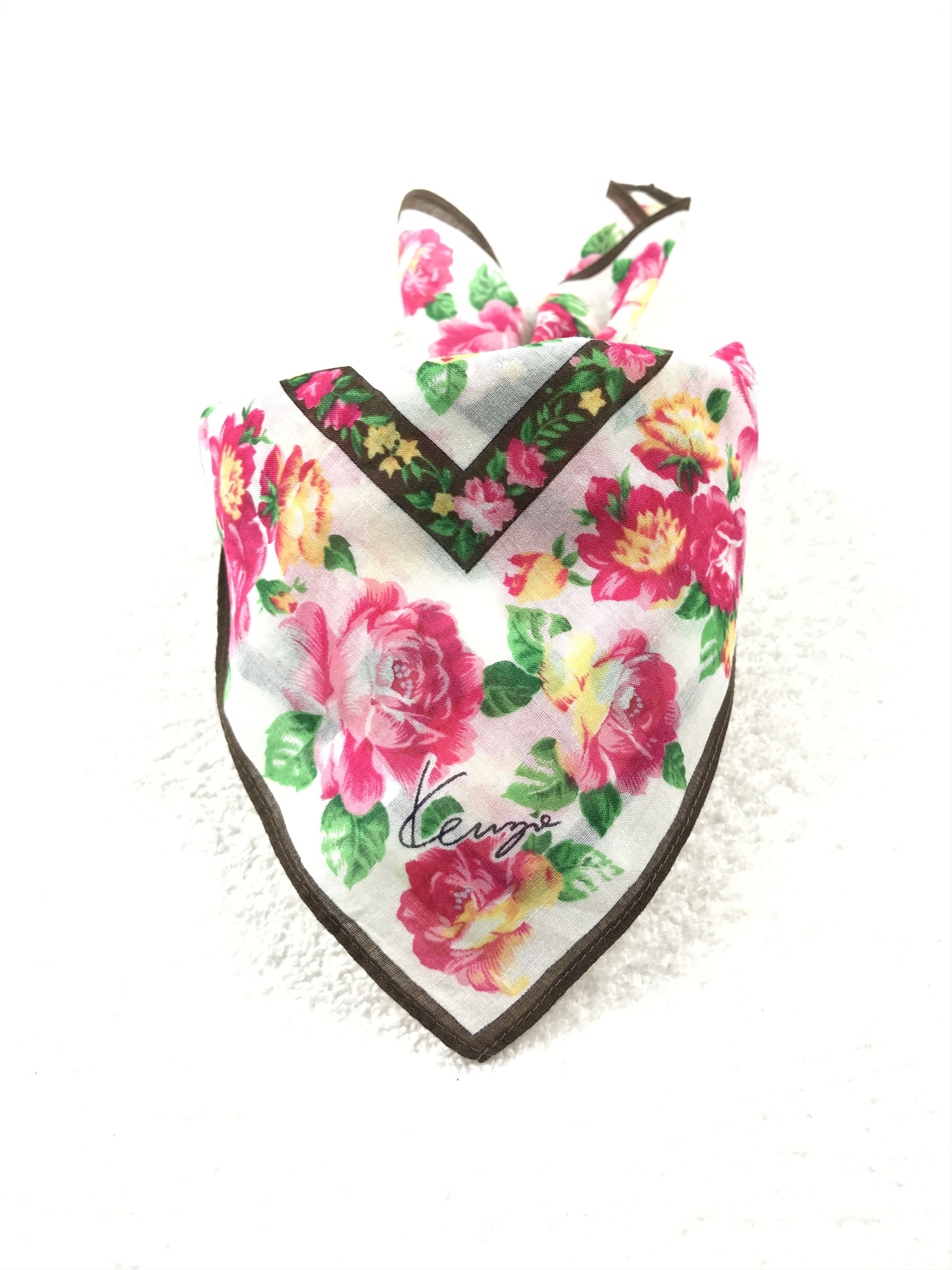 Japanese Brand × Kenzo × Vintage Vintage Kenzo Bandana Neckerchief Handkerchief Size ONE SIZE - 3 Thumbnail