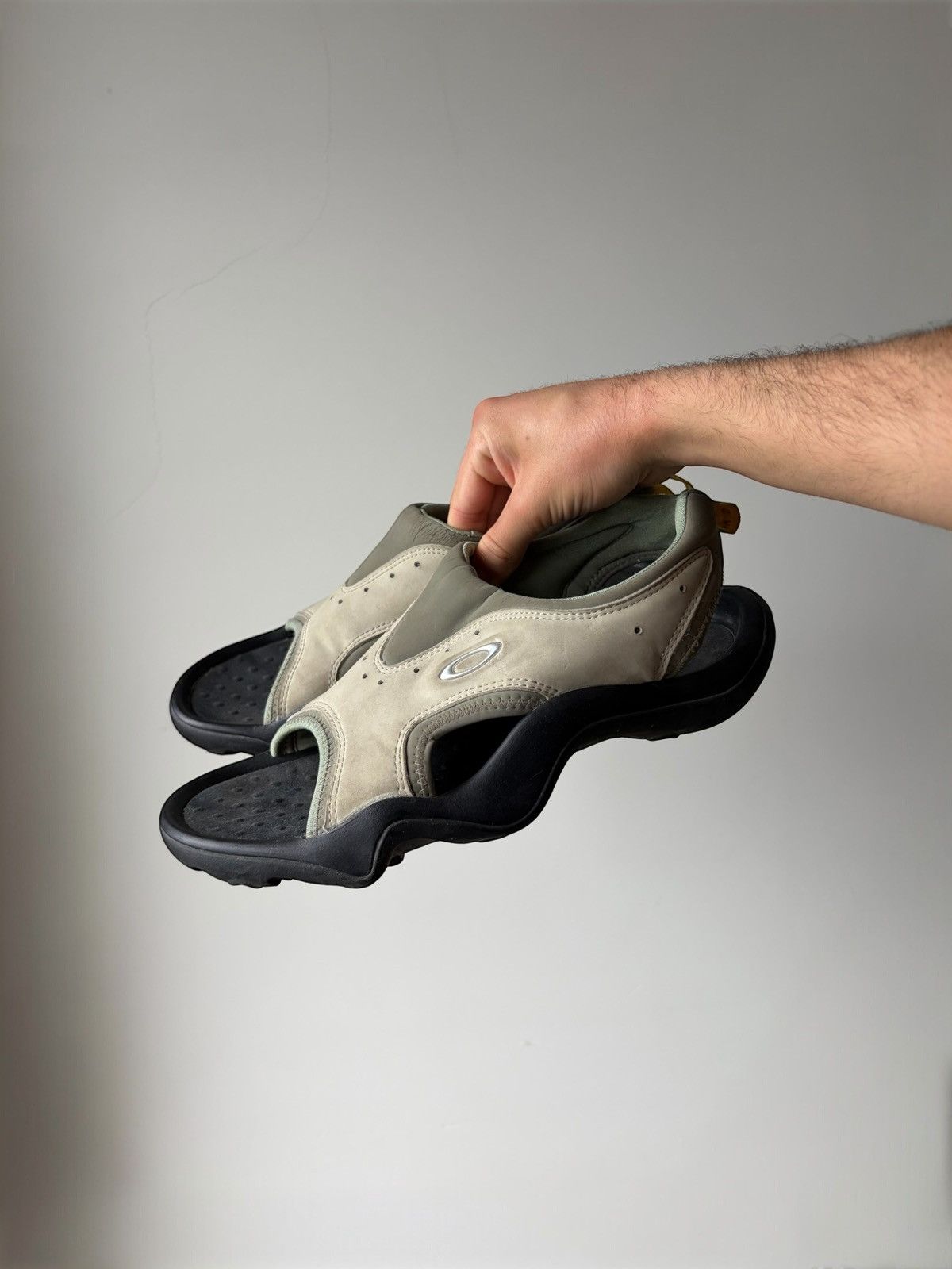 Oakley Vintage Oakley Smoke Sandals gorp core 2000s Size US 10 / EU 43 - 1 Thumbnail