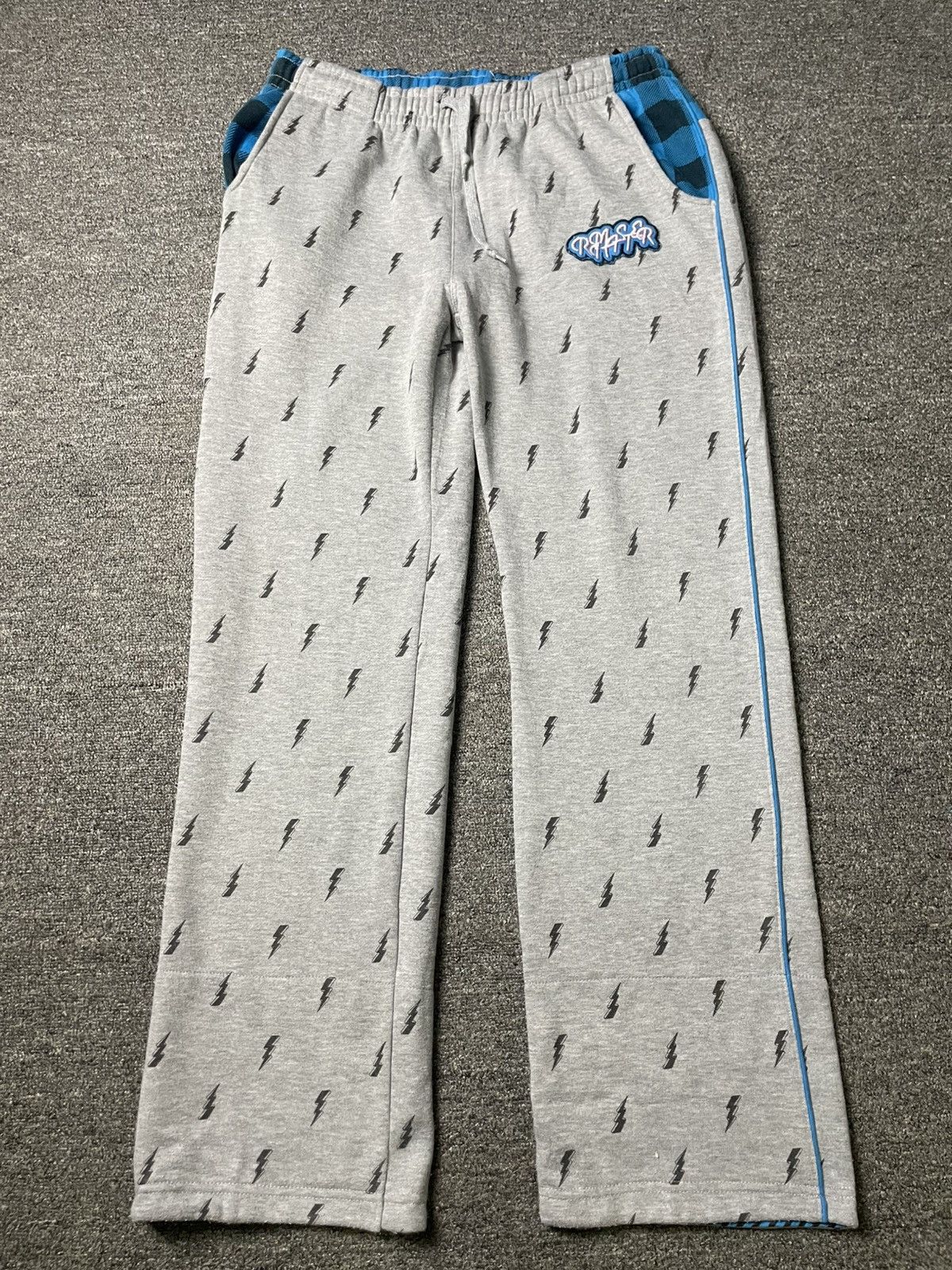 Japanese Brand × Vintage RIMASTER Brand Lightning Print Casual Pants (97) Size US 30 / EU 46 - 1 Thumbnail