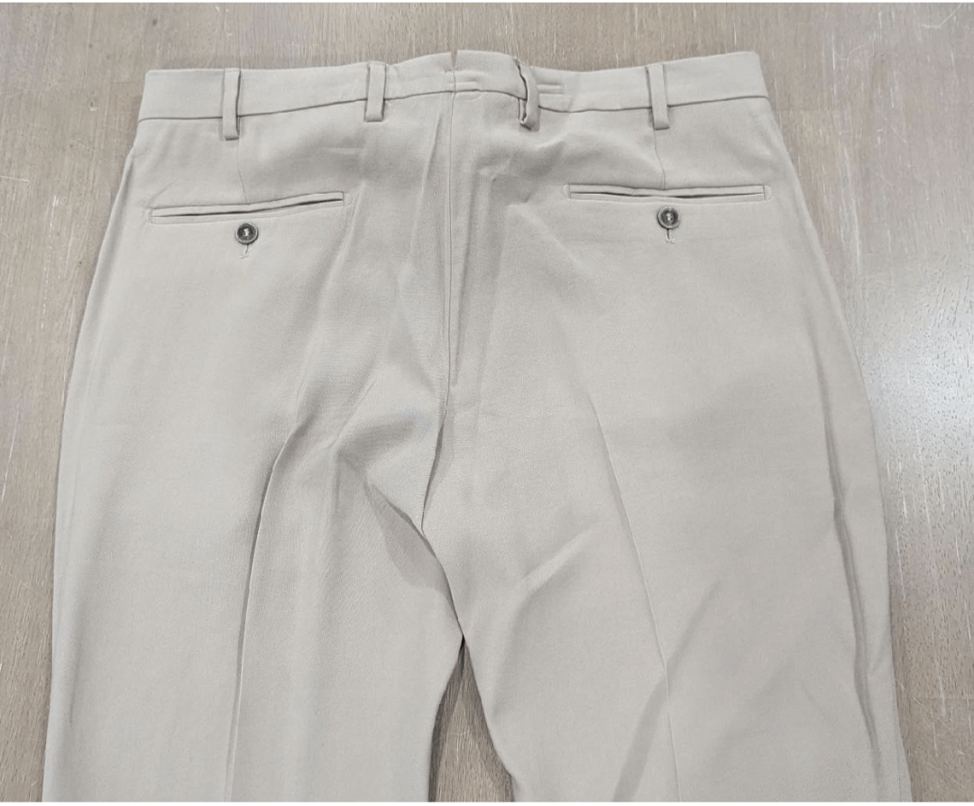 Emporio Armani Emporio Armani Tapered Suit Pants Trousers Tan 54 US 38 Size US 38 / EU 54 - 4 Thumbnail