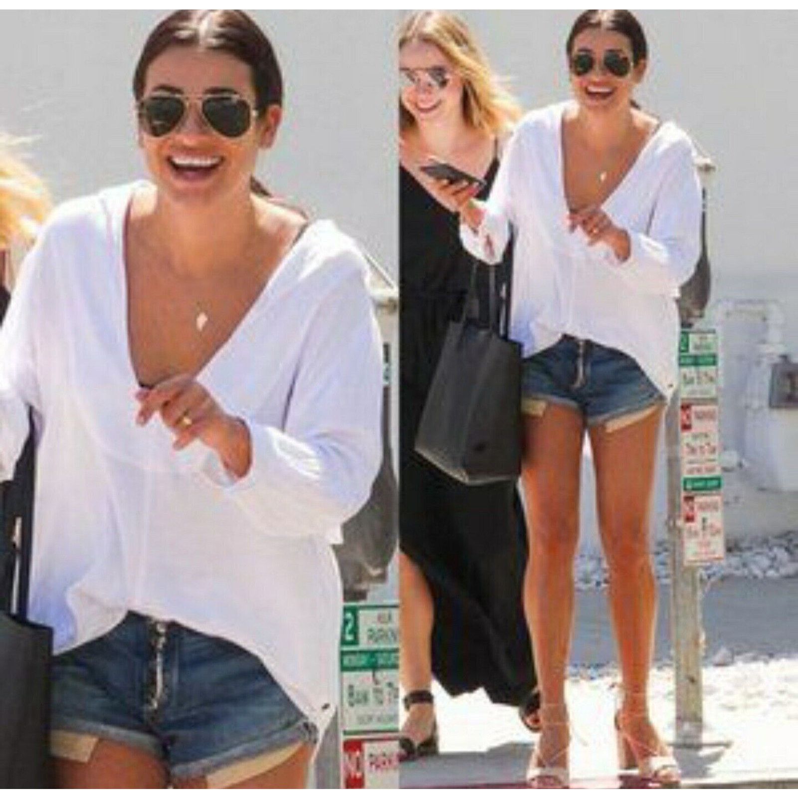 Rag & Bone Rag & Bone Marilyn Fly Denim Cut Off Short In Weston 24 W 26 Size 24" / US 00 / IT 34 - 1 Thumbnail