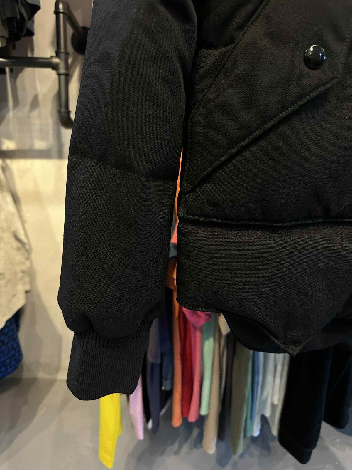 Saint Laurent Paris Saint Laurent Paris Leather Vest Puffer Jacket Size US S / EU 44-46 / 1 - 11 Thumbnail