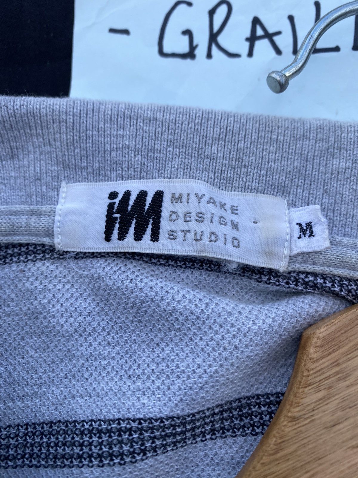 Issey Miyake Rare Vintage Issey Miyake IM Stripes Polo Shirt Size US M / EU 48-50 / 2 - 9 Thumbnail