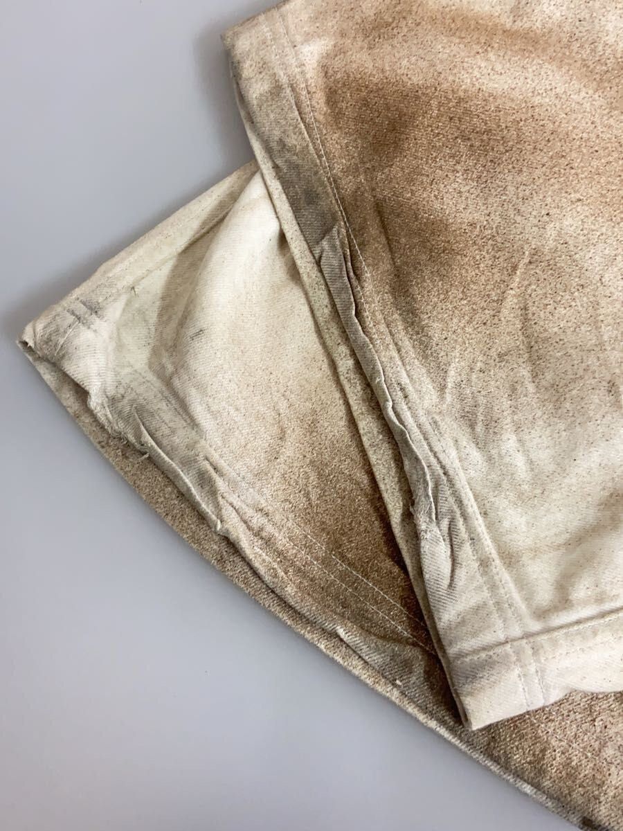 Mowalola MOWALOLA Stained Design Cargo Pants White 30 Size US 33 - 7 Thumbnail