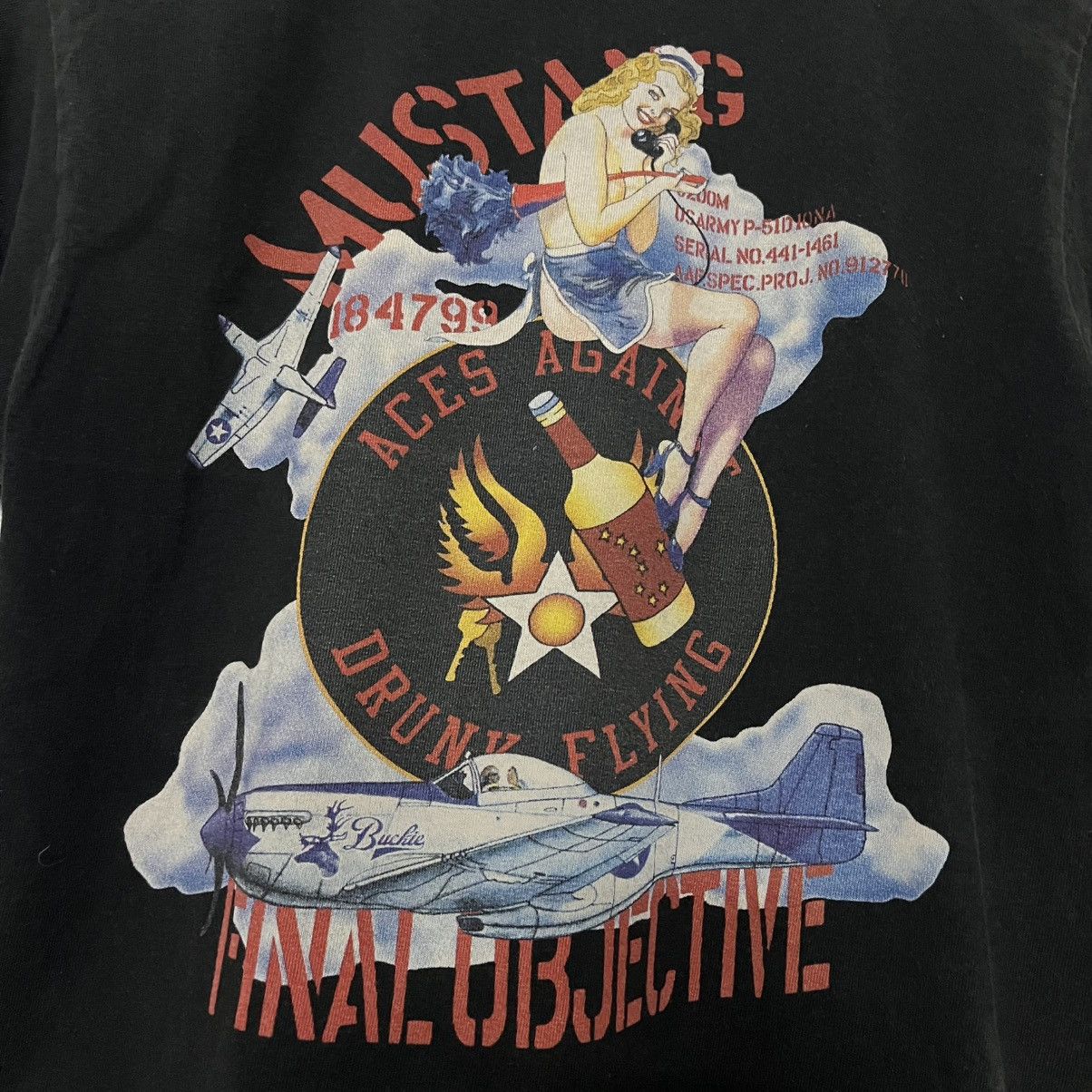 Avirex × Vintage Vintage Avirex Mustang Final Objective Air force army Size M Size US M / EU 48-50 / 2 - 5 Thumbnail