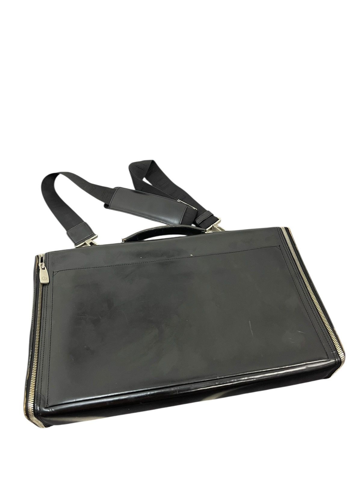 Alfred Dunhill Full Leather Thick Dunhill Shoulder Office Bag 2🟩1 Size ONE SIZE - 12 Thumbnail