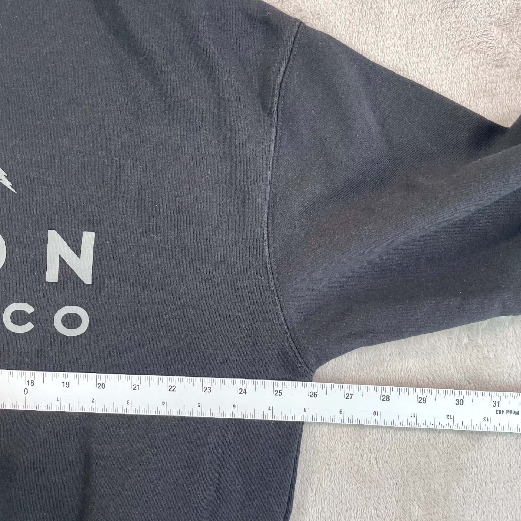 Logo 7 Dixxon Ground Up Custom Fleece Sweatshirt Men XL Black Center Logo Long Sleeve Size US XL / EU 56 / 4 - 5 Thumbnail