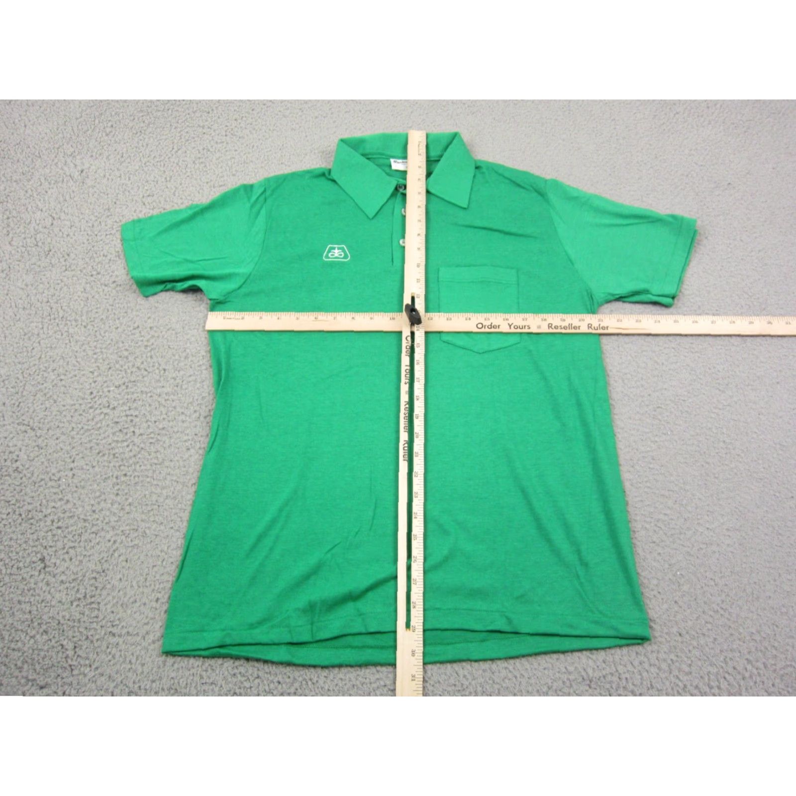 Vintage VINTAGE Stedman Polo Shirt Mens L Green 70s 80s Made in USA Pioneer Size US L / EU 52-54 / 3 - 7 Thumbnail