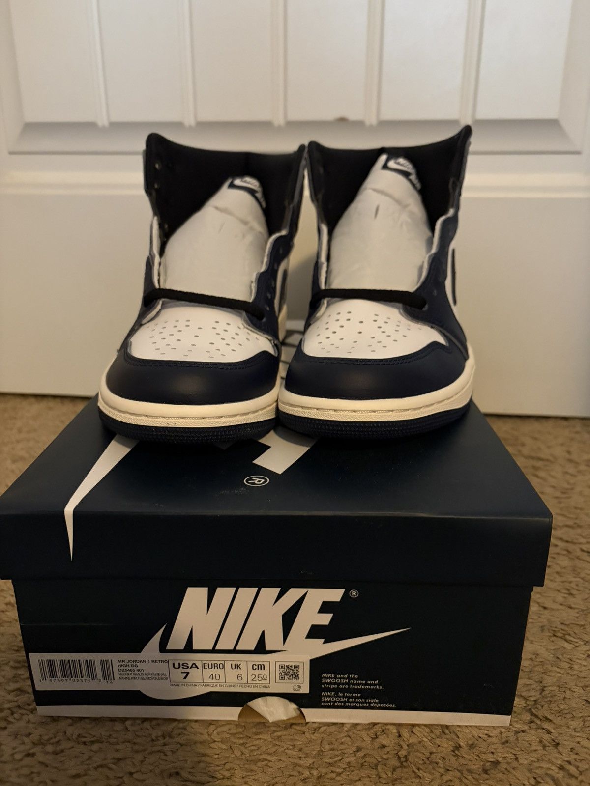 Nike Air Jordan 1 high retros size 7 Size US 7 / EU 40 - 1 Thumbnail