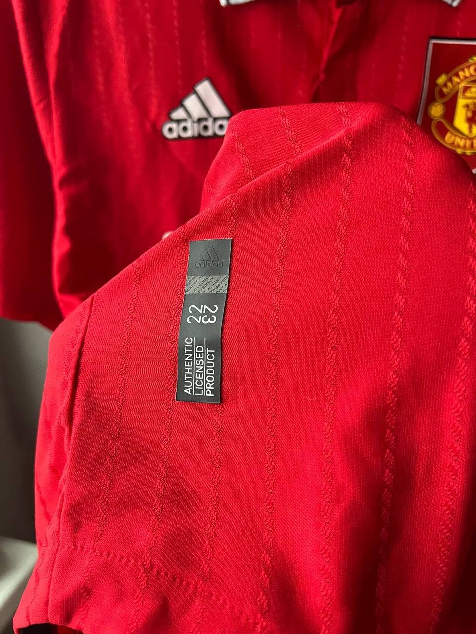 Adidas 2022/23 MANCHESTER UNITED HOME SOCCER JERSEY FOOTBALL SHIRT Size US XL / EU 56 / 4 - 5 Thumbnail