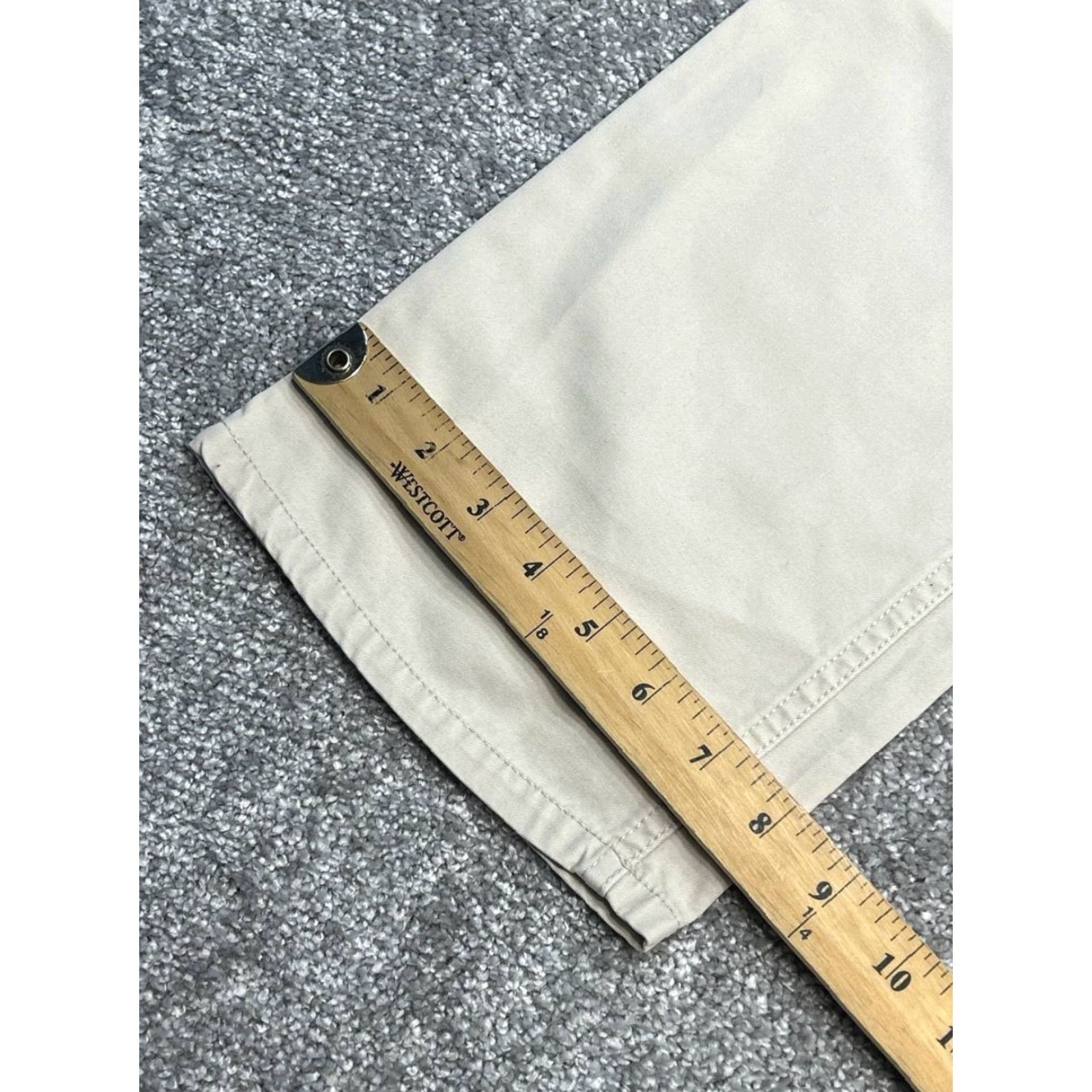 Bonobos Bonobos Chinos Pants Men 32 Beige Cotton Low Rise Flat Front Straight Fit Mens Size US 32 / EU 48 - 6 Thumbnail
