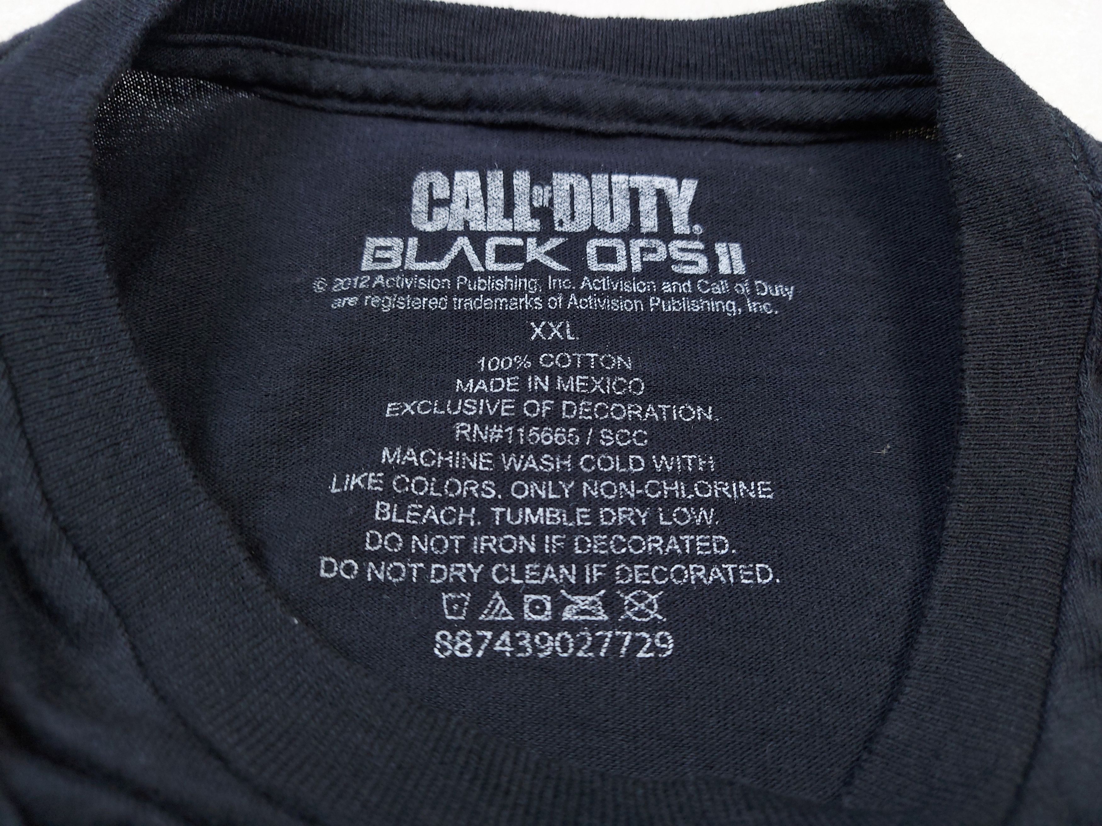Playstation × Vintage 2012 Call of Duty Black Ops 2 Nuketown 2025 TEE Size US XXL / EU 58 / 5 - 7 Thumbnail