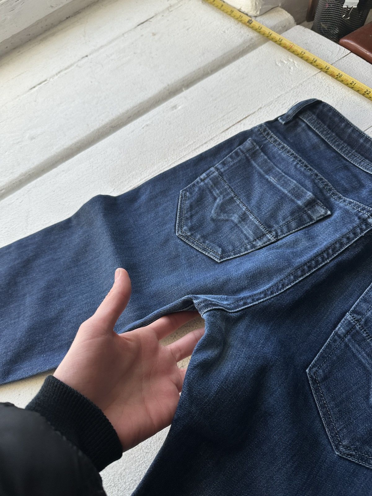 Diesel 🚨 RARE DIESEL MEN DENIM JEANS AVANT GARDE IFSIXWASNINE Y2K Size US 31 - 12 Thumbnail