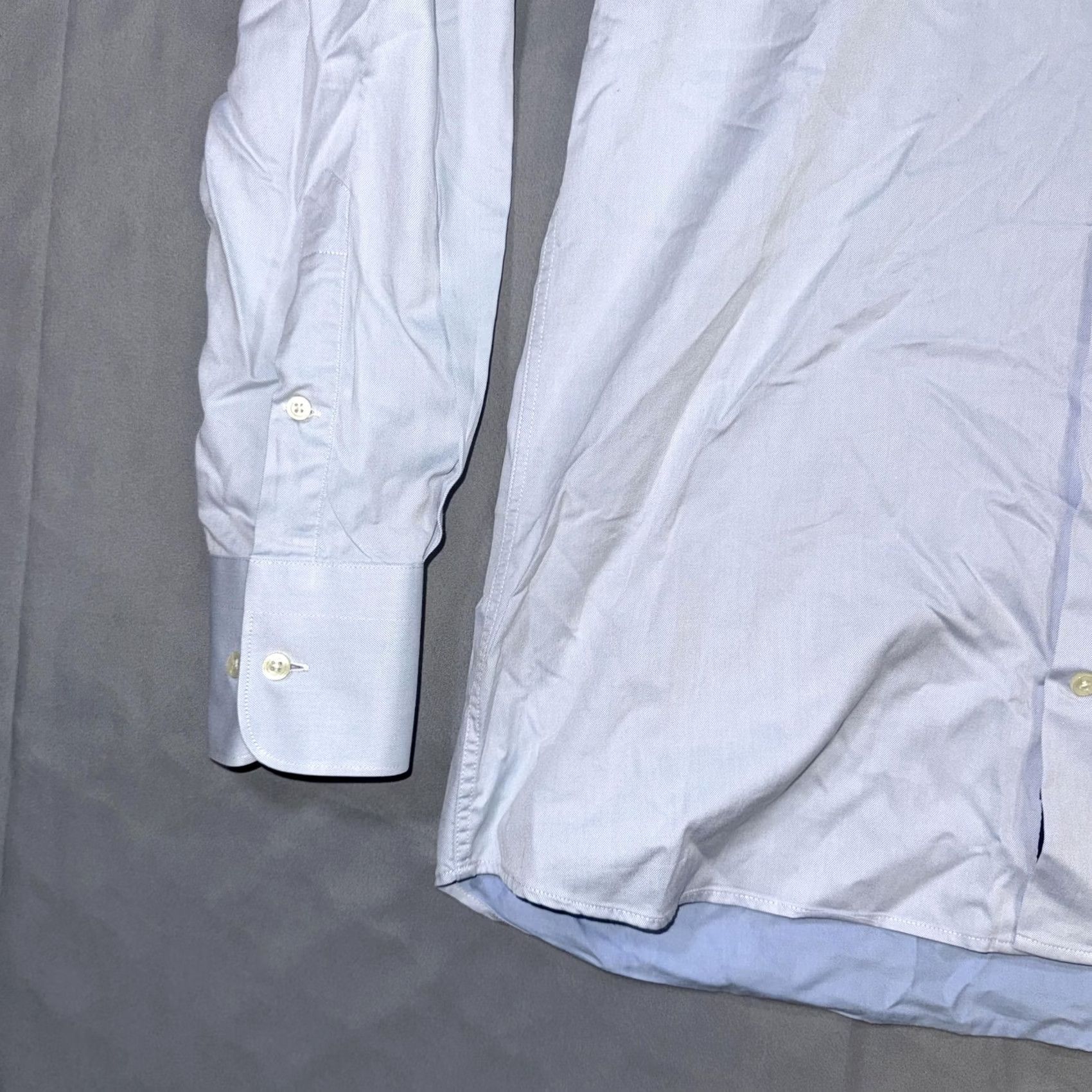 Suitsupply Suitsupply Dress Shirt Mens 40 Blue Egyptian Cotton Long Sleeve Dress Shirt Mens 40 Blue Egyptian Cotton Long Sleeve Ladies? Size 40R - 5 Thumbnail