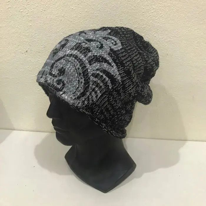 Japanese Brand × Kapital × Vintage Japanese Brand Amina Big Logo Beanie Hat Size ONE SIZE - 2 Thumbnail