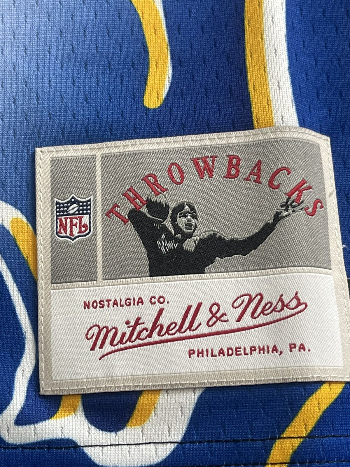 Mitchell & Ness Los Angeles Rams Big Face Fashion Jersey Size US L / EU 52-54 / 3 - 2 Thumbnail