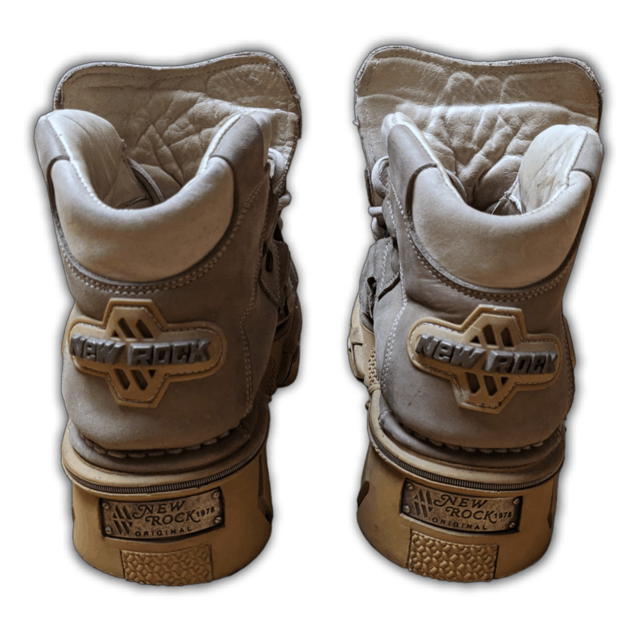 Tan / Beige / Cream Vintage Archive New Rocks in Brown, Men's (Size 10.5) — image 5 of 6
