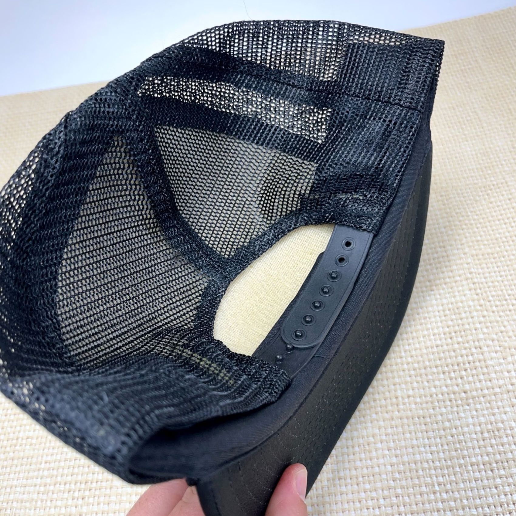 Vintage VINTAGE Miners Oil Trucker Hat Cap Snapback Black Yellow Tanker Trucking 90s Mens Adjustable Hat Size ONE SIZE - 5 Thumbnail