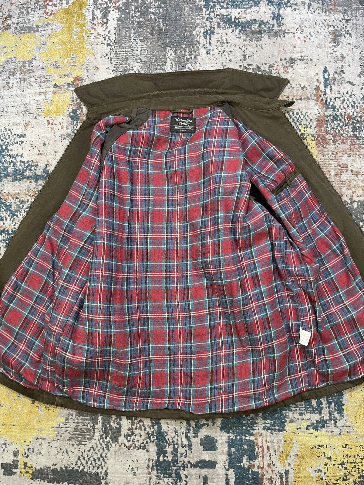 Japanese Brand Unlimited Ability Half Belted Zip Up Jacket Size US M / EU 48-50 / 2 - 8 Thumbnail