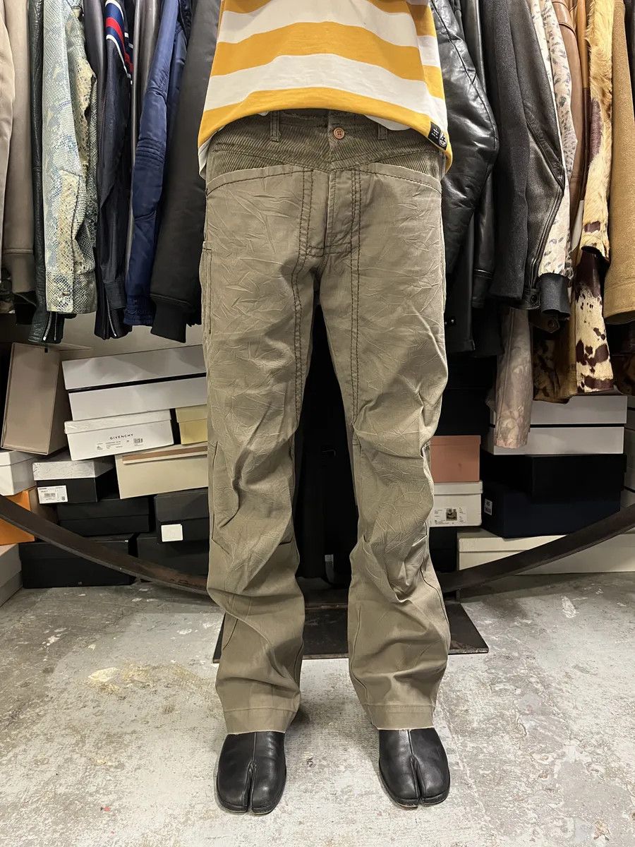 Marithe + Francois Girbaud 2000s Marithé + François Girbaud Brown Contemporary Pants Size US 32 / EU 48 - 1 Thumbnail