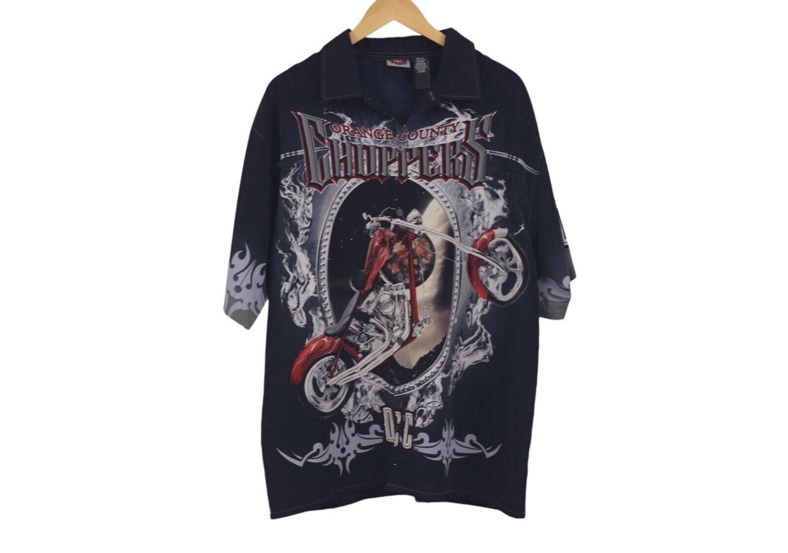 West Coast Choppers Orange County Choppers Shirt Y2K Biker OCC Motorcycle XL Size US XL / EU 56 / 4 - 1 Thumbnail